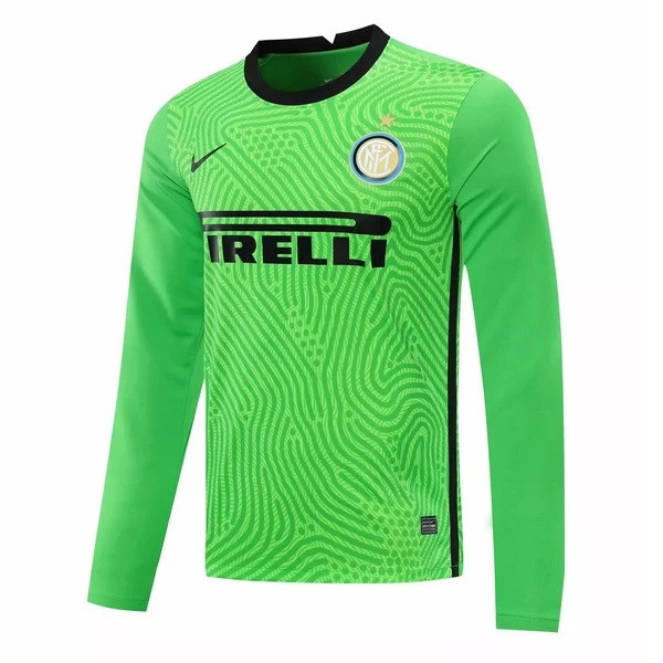 Camiseta Inter Milan ML Portero 2020-2021 Verde